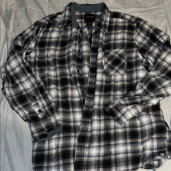 Other - Gray and White Flannel